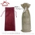 Dan the new linen wine bottle bag wine packaging storage bag imitation linen bundle red wine gift bags