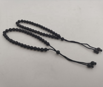 natural black color 4mm kuka prayer beads bracelet for kid or lady