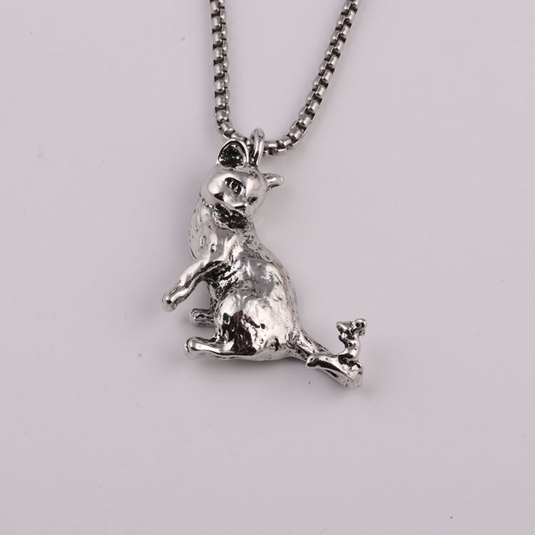 潮流风猫鼠吊坠动物合金饰品 新品孟宇饰品
