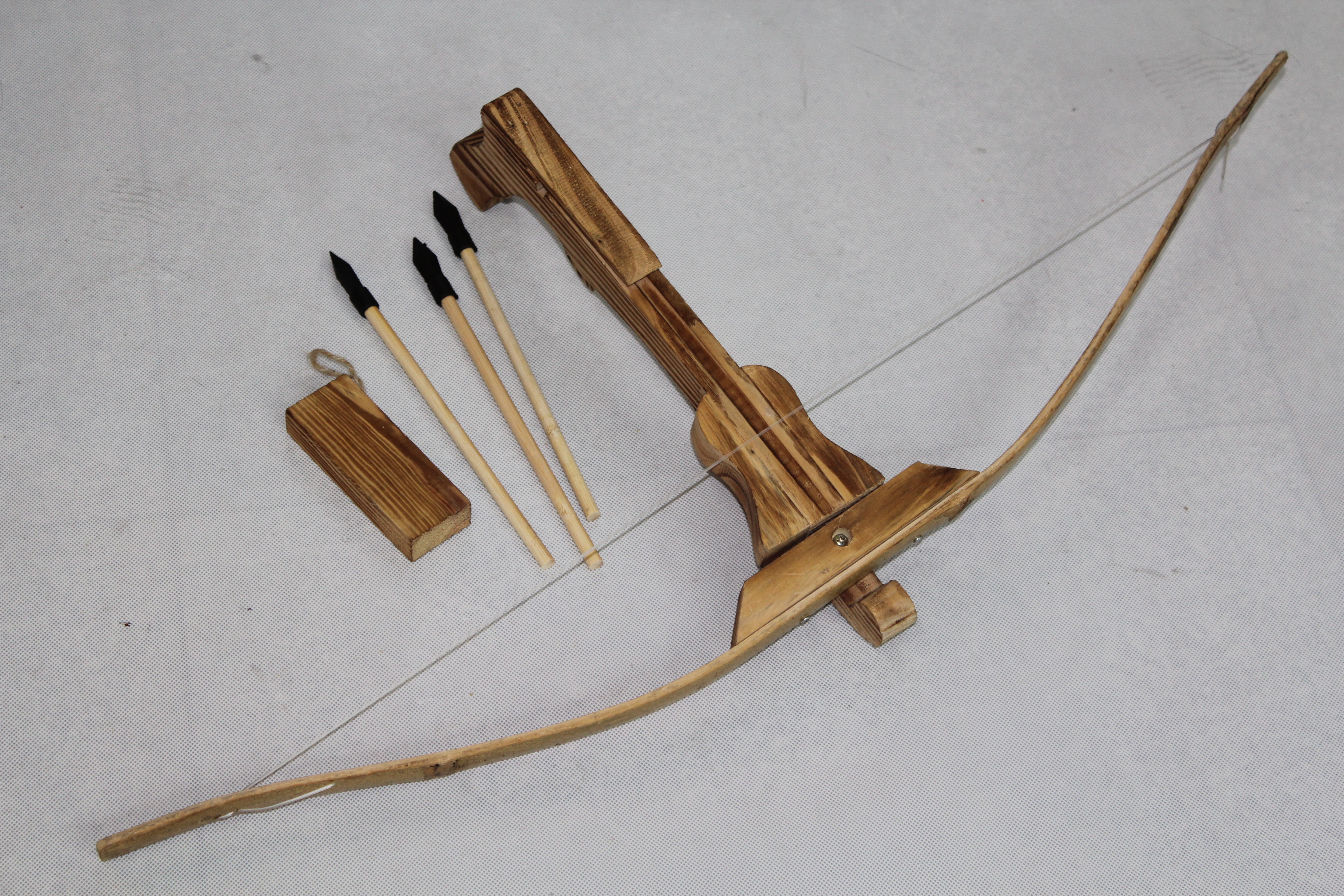 木制儿童玩具弩 大号 吸盘/软胶头 射击射箭玩具 无杀伤力