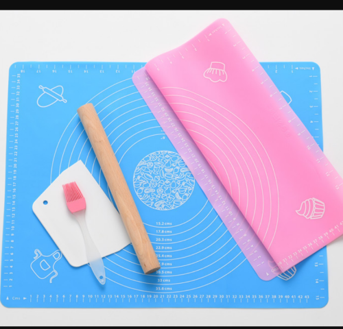 40 * 50cm Silicone Kneading Mat with Scale Baking Mat Non-Stick and Dough Mat Silicone Kneading Mat