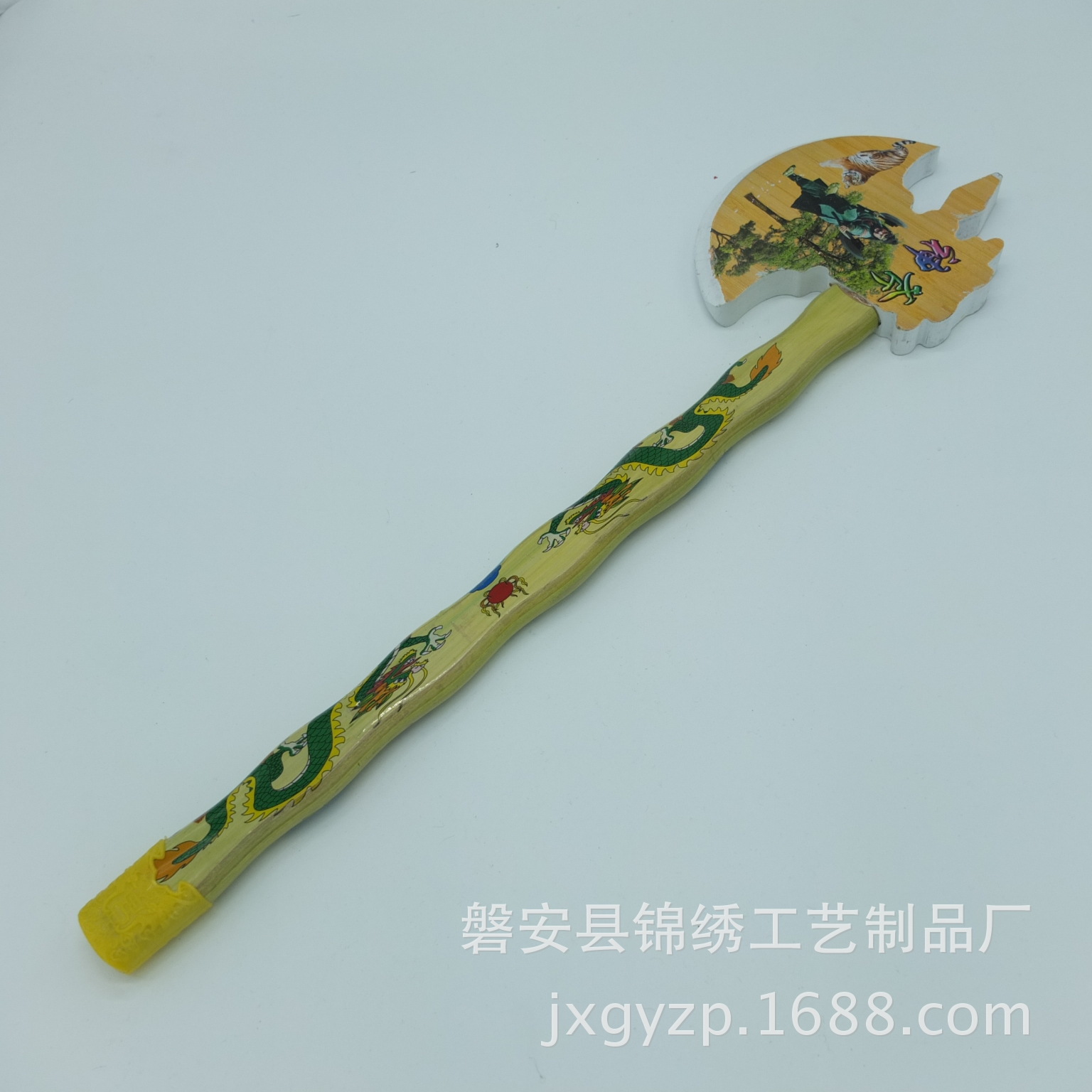 厂家直销 彩色玩具木斧 宣花神斧 吸塑彩色木斧 开山斧