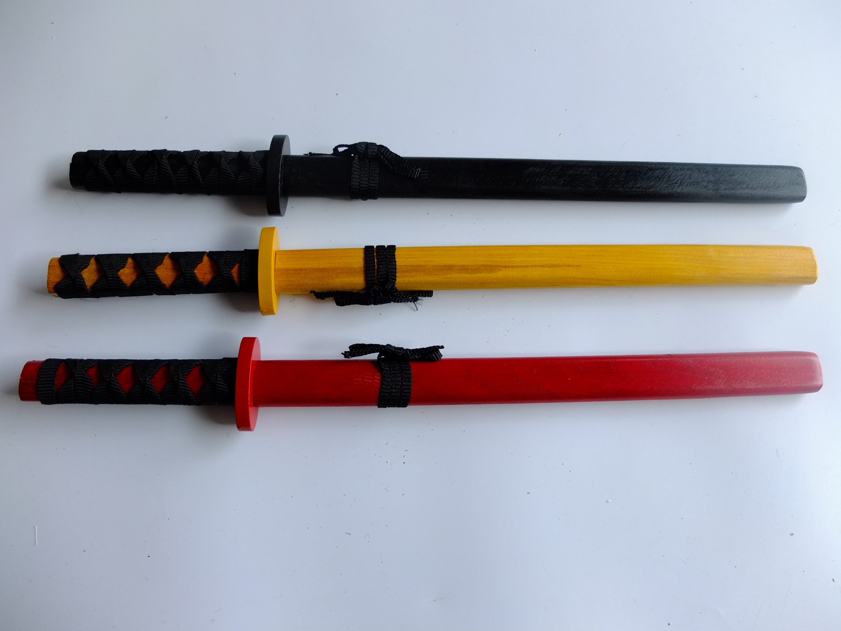 厂家直销 小号木制武士刀 木制油漆COSPLAY道具