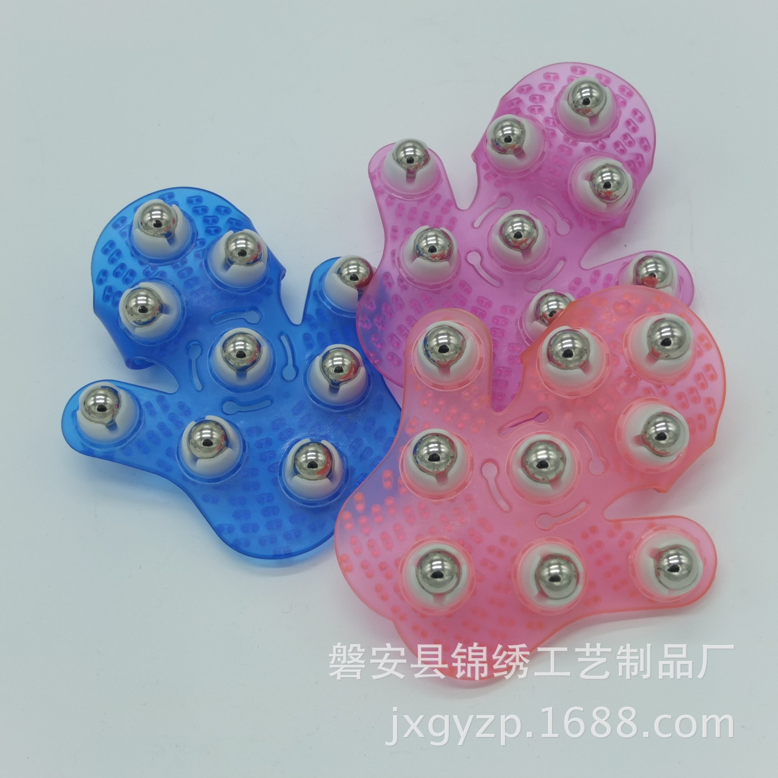 九珠按摩手 按摩手掌 手掌型按摩器 钢珠滚动手掌按摩器全身按摩