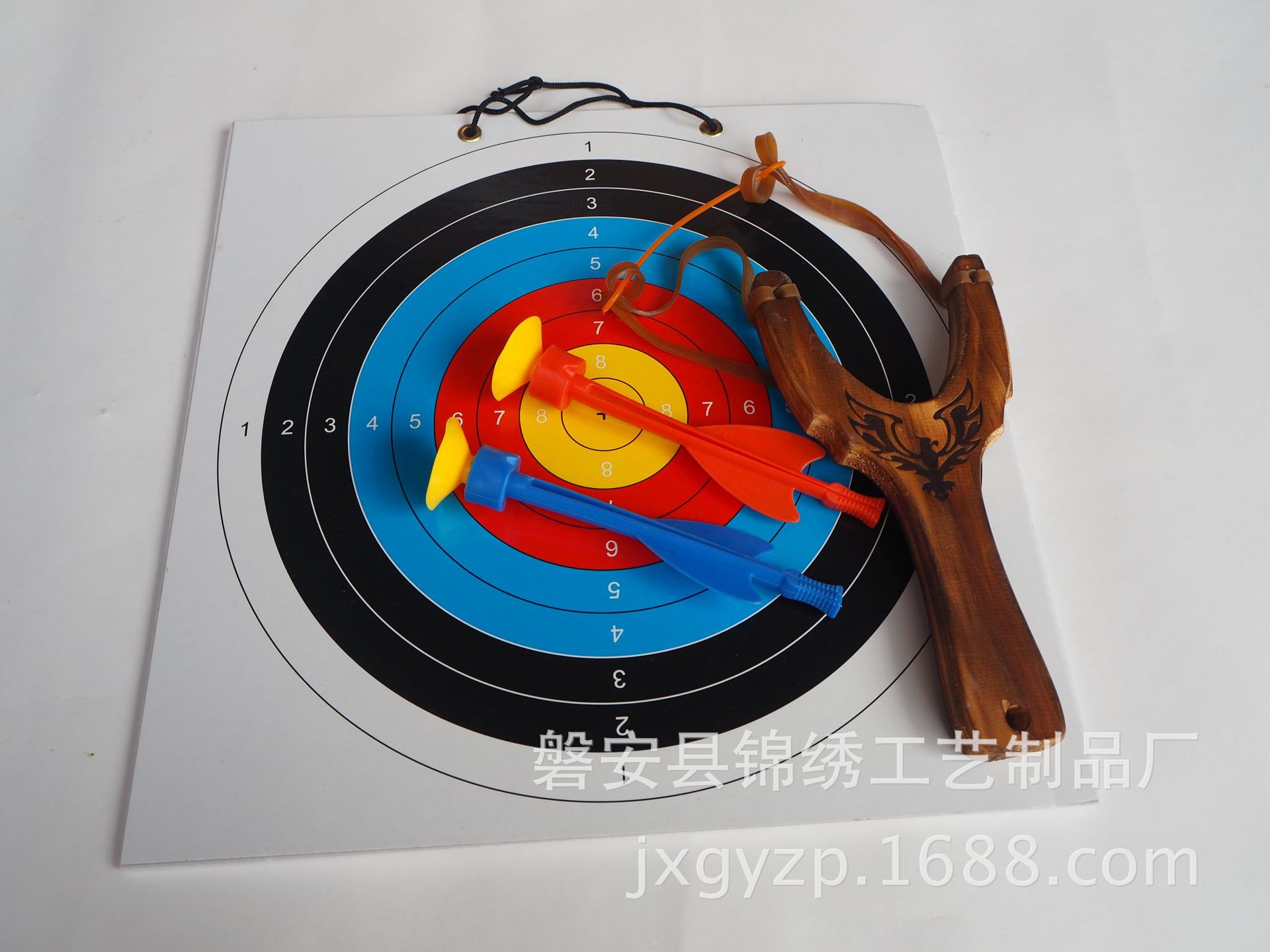 厂家直销 木制弹弓 飞镖弹弓 吸盘飞镖 儿童玩具弹弓