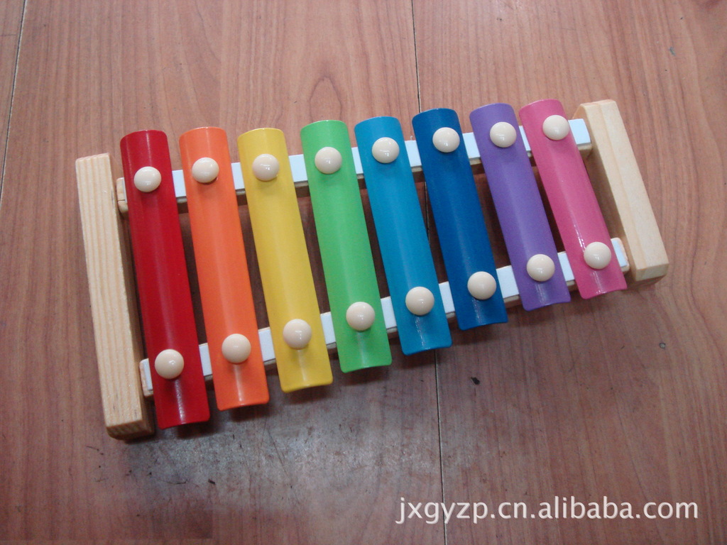 批发供应 木制八音琴 不锈钢八音敲琴 儿童打击乐器