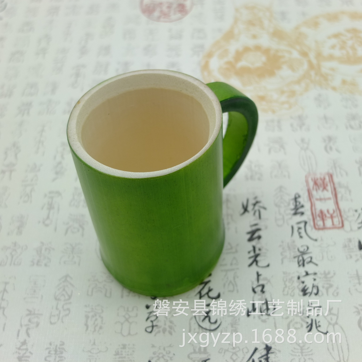 厂家直销 大号竹杯 绿竹杯 天然竹杯 天然毛竹制作 环保竹杯