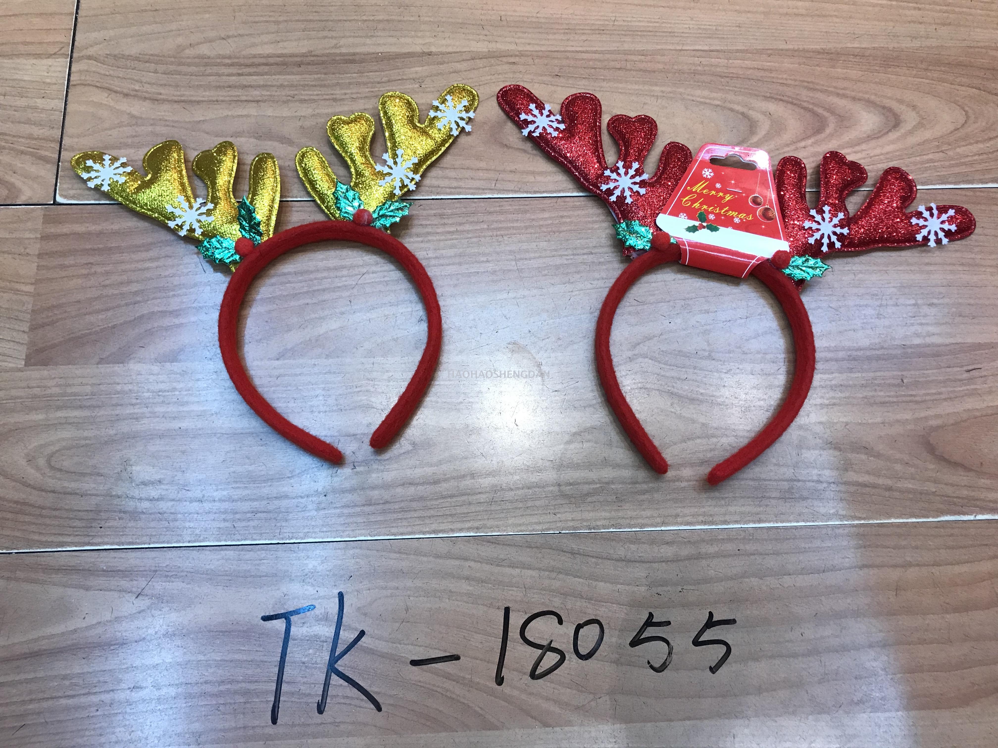 圣诞节装饰品 圣诞头扣 派对道具儿童礼物圣诞用品头箍厂家直销