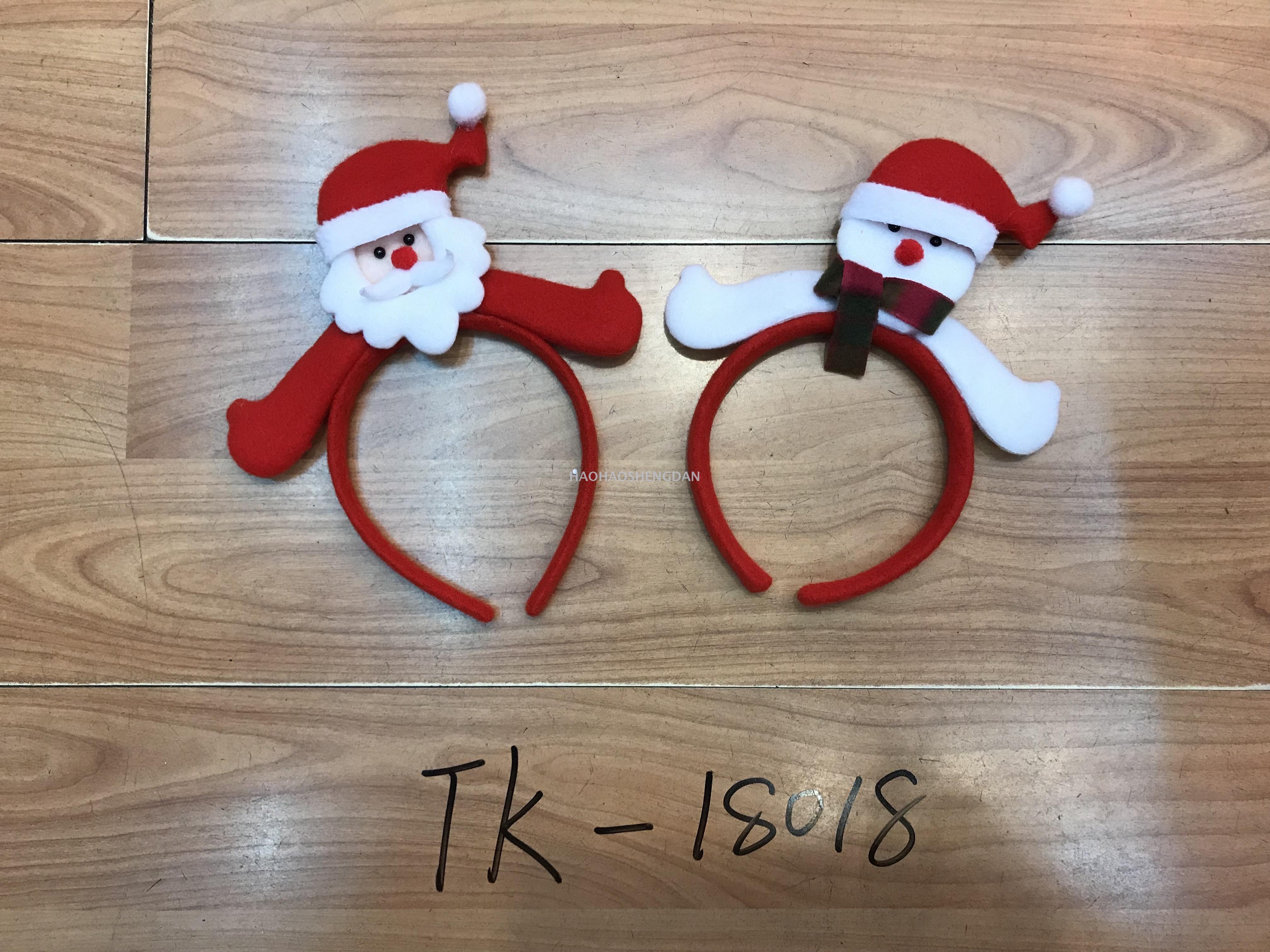 圣诞节装饰品 圣诞头扣 派对道具儿童礼物圣诞用品头箍厂家直销