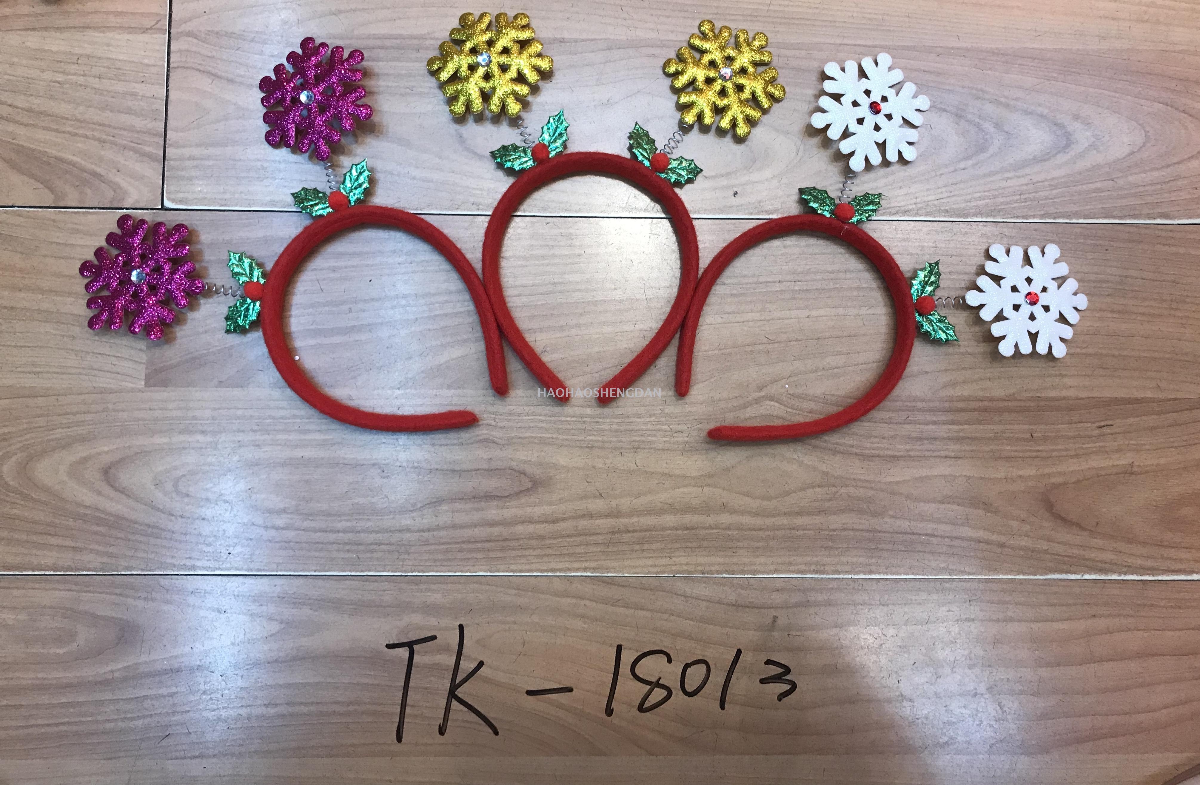 圣诞节装饰品 圣诞头扣 派对道具儿童礼物圣诞用品头箍厂家直销