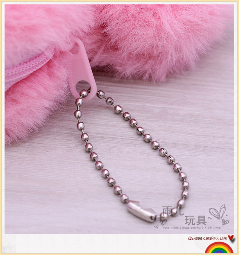 毛绒玩具毛兔子斜挎包卡通毛绒兔包包公主单肩包女童零钱包钥匙零钱包详情11