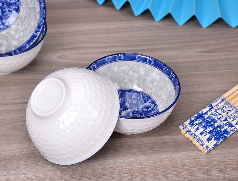 碗高6口径10.5cm陶瓷套装礼盒碗米饭碗