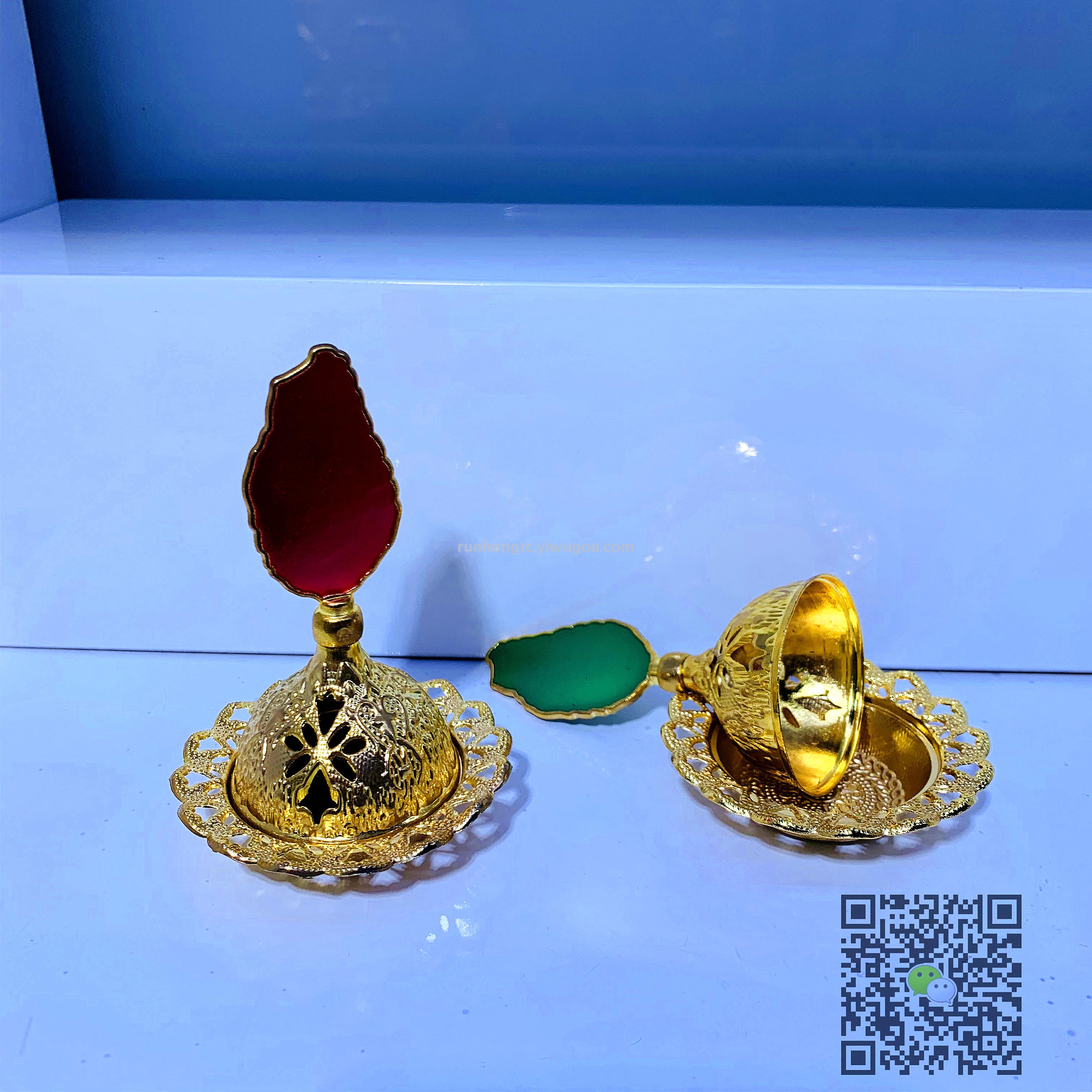 中东阿拉伯香炉工艺品配件 铁件
