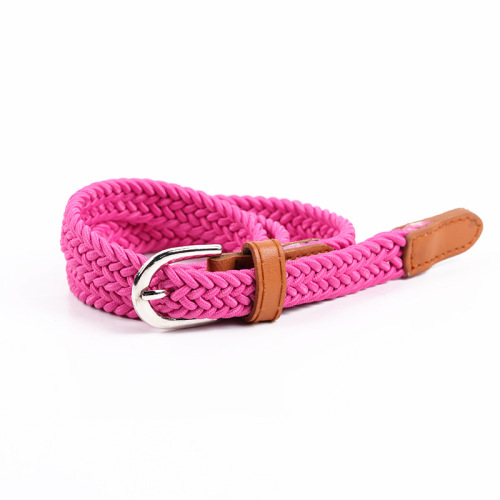 elastic belt women‘s casual belt imitation woven pattern sweet decorative belt traditional japanese buckle belt