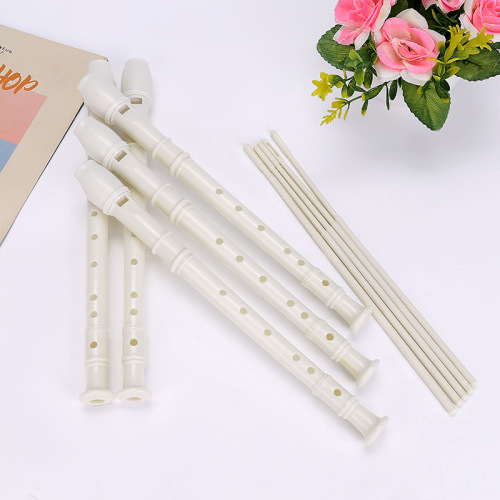 Cross-Border Music Equipment Beginners six-Hole Eight-Hole Student Flute Clarinet PVC Bag Supermarket Two-Yuan Store Supply