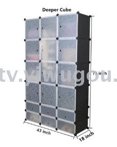 diy魔片简易组合衣柜 收纳组合柜