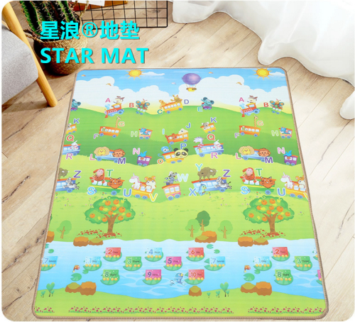 children‘s single-sided double-sided climbing mat crawling mat outdoor foam moisture-proof mat picnic mat customization