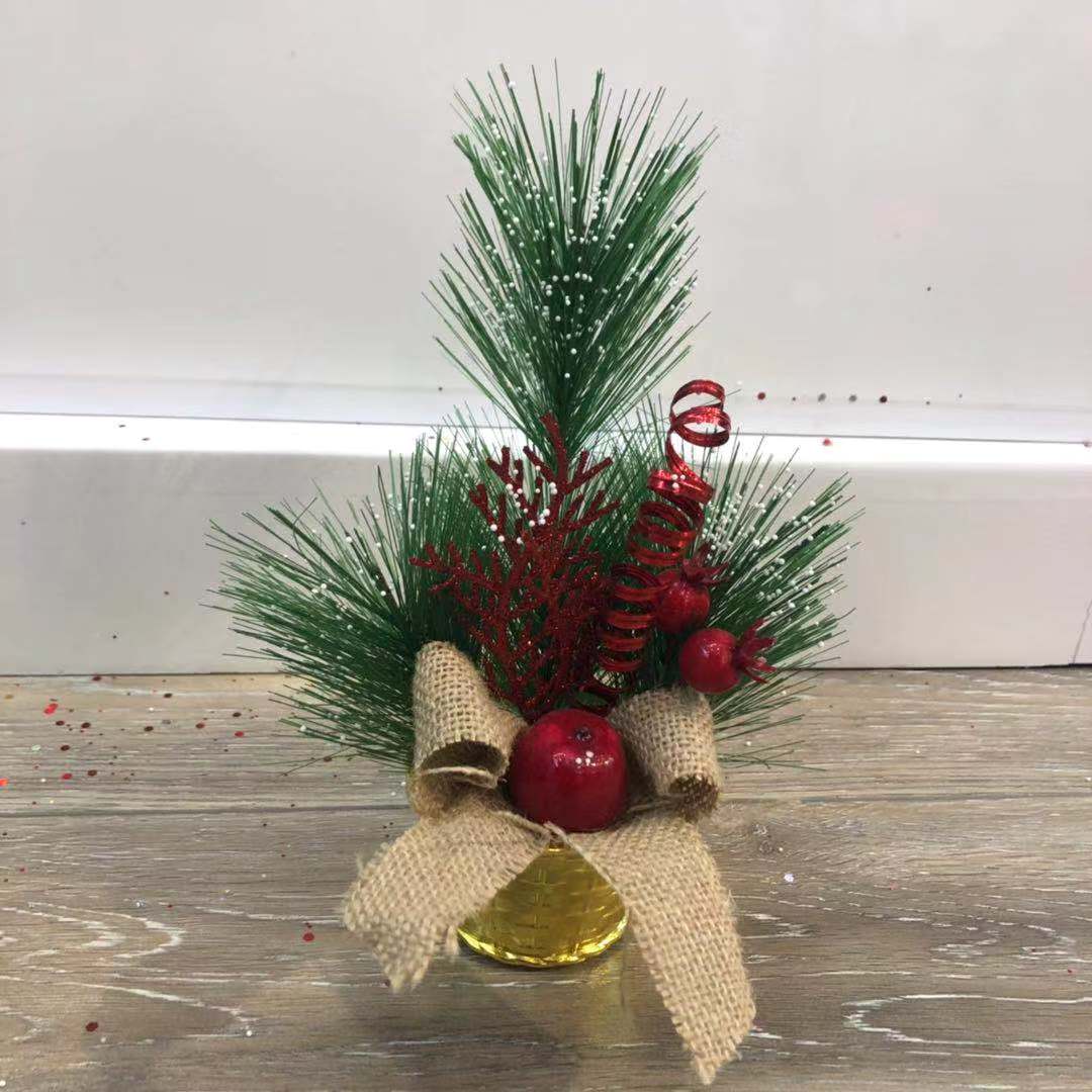 imitation tree christmas gift set piece pine needle tree