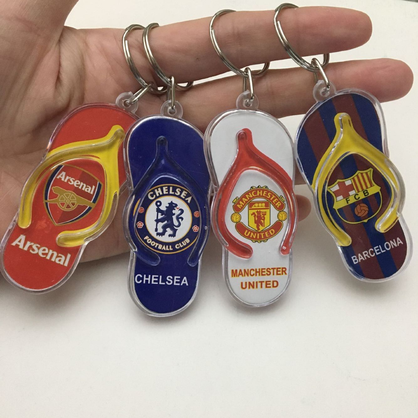 亚克力钥匙扣定制广告动漫双层透明亚克力卡通挂件创意钥匙扣批发