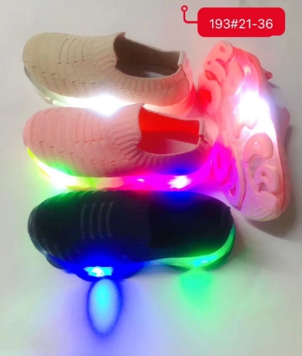 Flying Ribbon Light Luminescent Lamp Leisure breathable Korean Children‘s Shoes