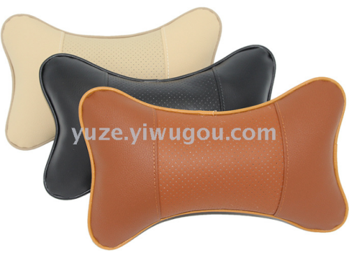 Car Headrest Car Seat Breathable Neck Pillow Air Hole Bone Pillow Four Seasons Universal Outdoor Travel Sleeping Pillow 