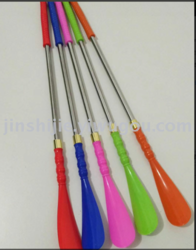 Color Handle Steel Pipe Shoehorn