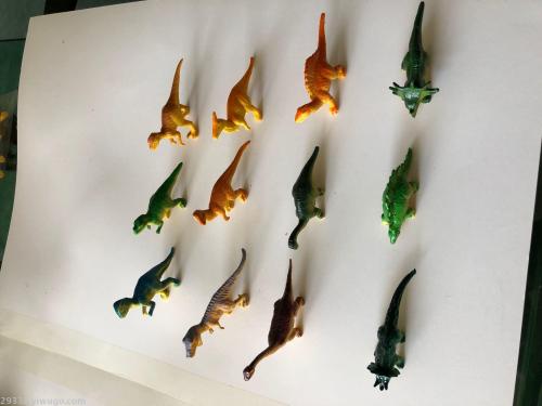 12 dinosaur egg archaeological toys color box packaging