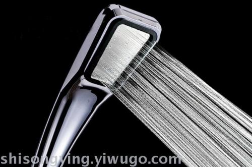 supercharged shower head 300 holes super pressurized shower shower head handheld water-saving shower head