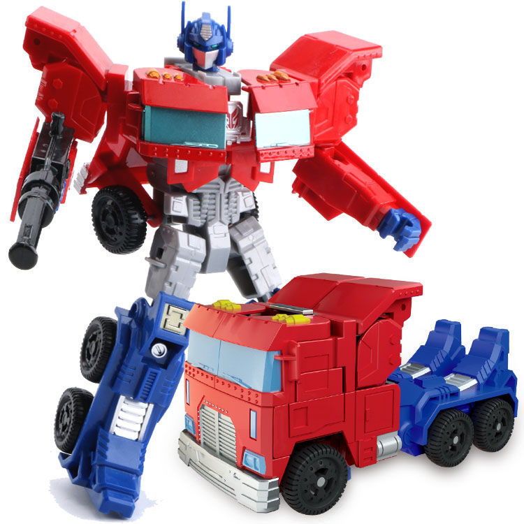Alloy Transformer Optimus Prime Bumblebee Dinosaur car Robot Model Children Toy boy Gift