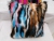 Colorful plush pillow case as as as as as sofa as car waist bedding daily necessities