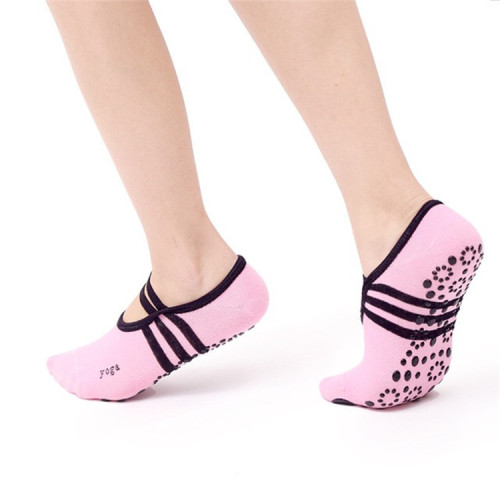 cross-border foreign trade yoga socks women‘s non-slip floor sports fitness cotton socks ballet dance yoga socks wholesale