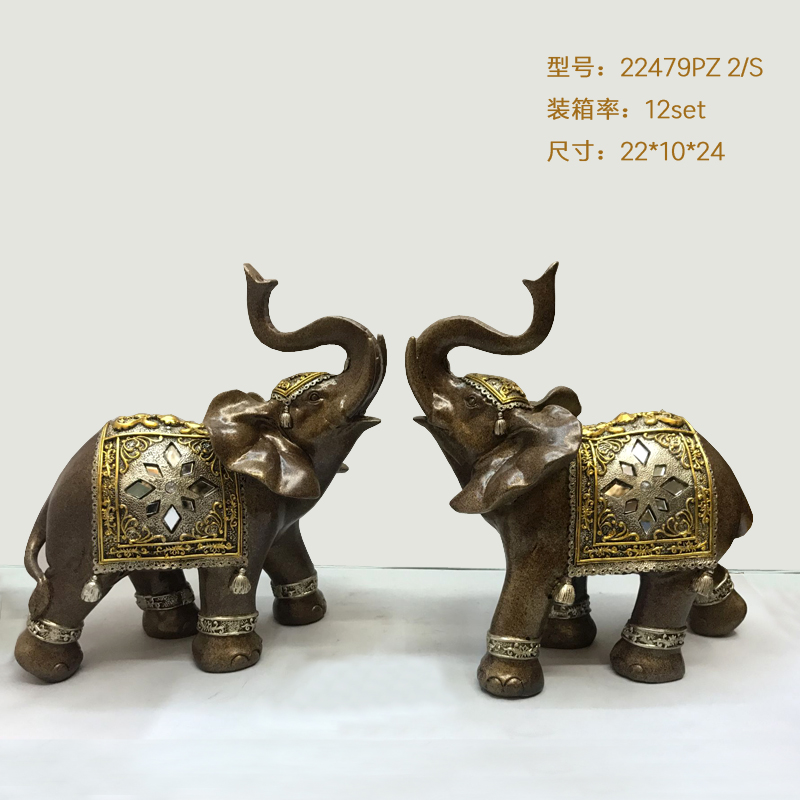 现代简约树脂金色情侣对象摆件 客厅电视柜家居软装装饰礼品摆件