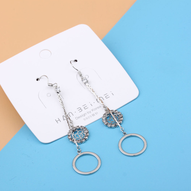 Pudding Station Boutique, trendy and popular long tassel pearl stud earrings, feminine charm earrings, and exaggerated and unique earrings pic 27
