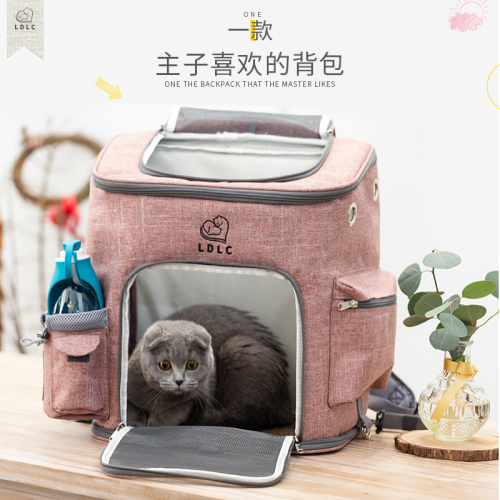 Spot Summer Upgraded plus-Sized L Pet Backpack Foldable Pet Bag Cat Bag Cross-Border Hot