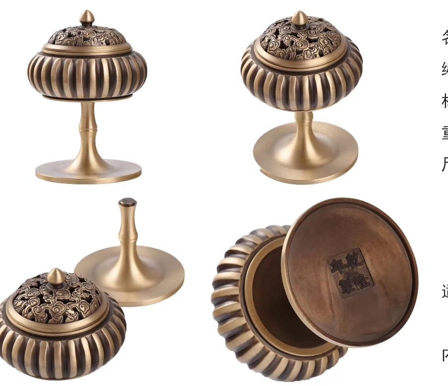 铜香沉香，檀香盘香