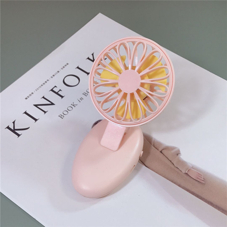 2020夏季新款手机夹扇迷你风扇 简约夹子风扇便携式USB充电风扇