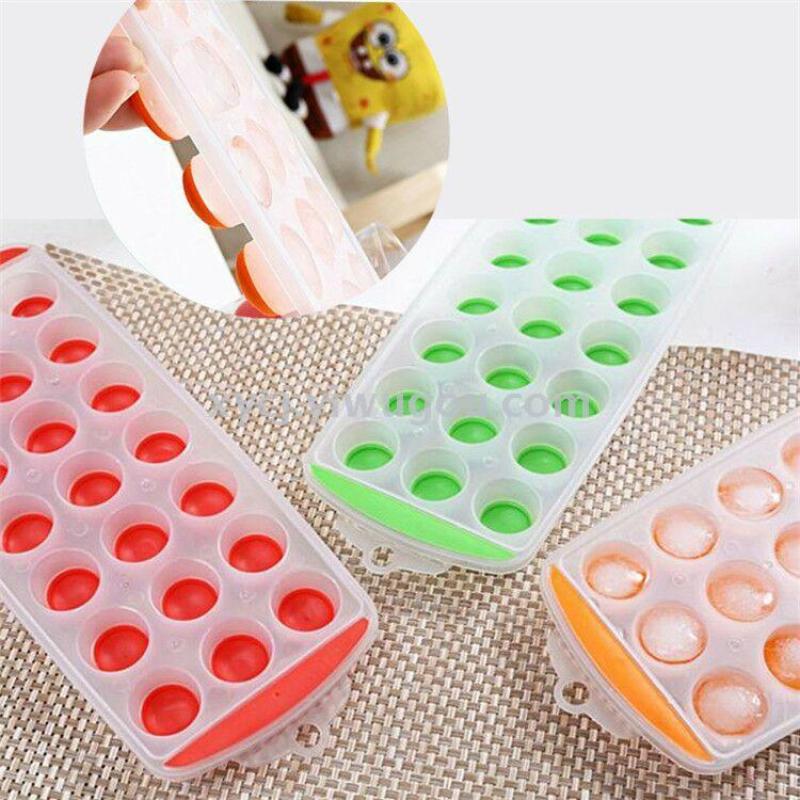 新品21孔圆形冰格10条长条形硅胶冰格详情2