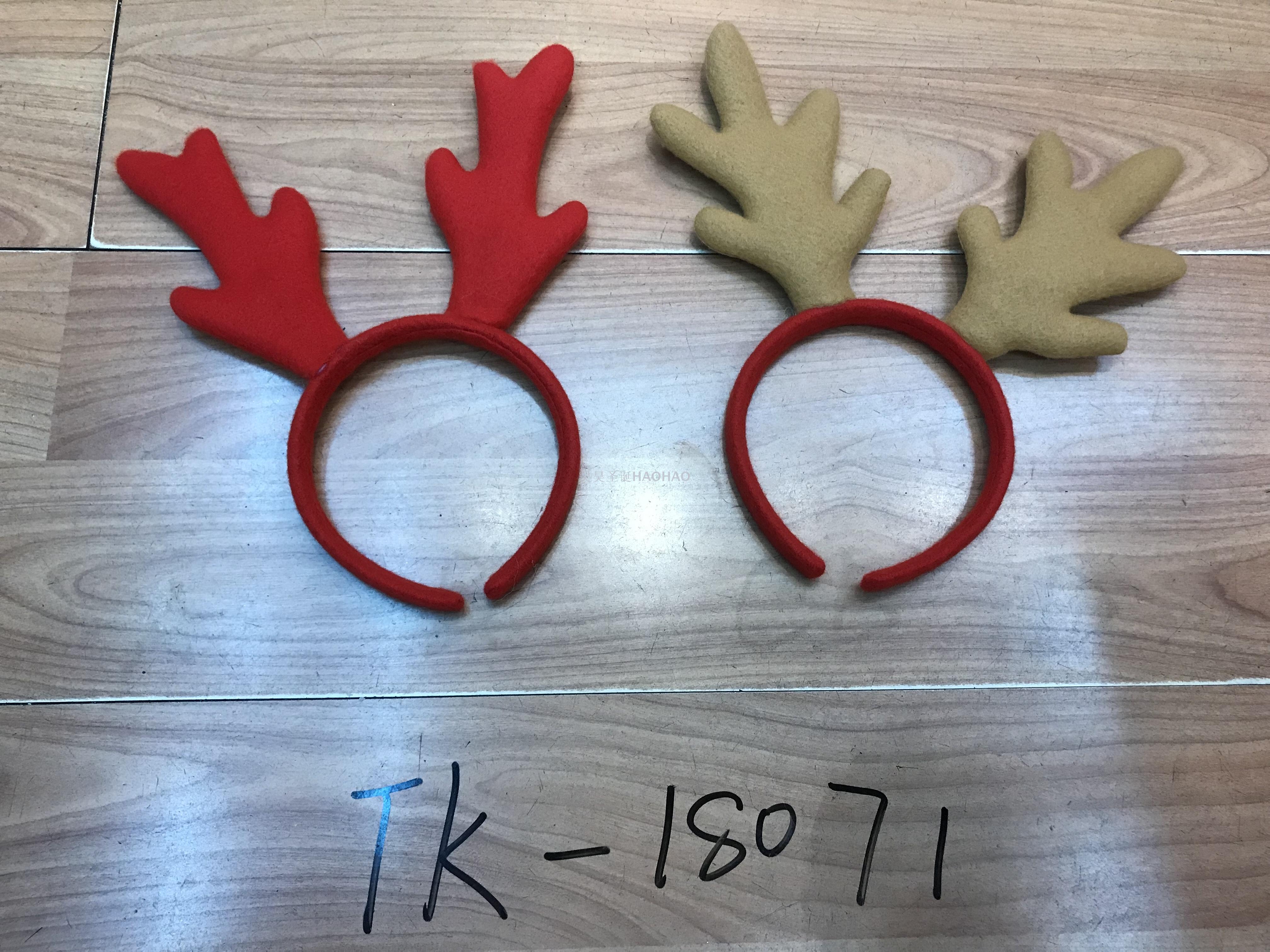 圣诞节装饰品 圣诞头扣 派对道具儿童礼物圣诞用品头箍厂家直销