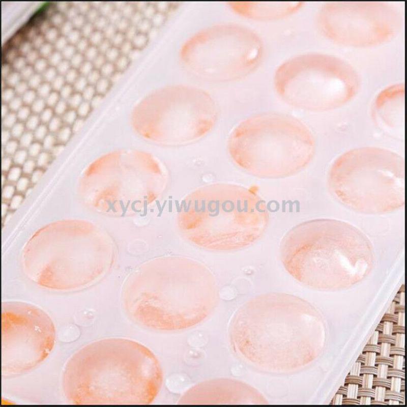 新品21孔圆形冰格10条长条形硅胶冰格详情3
