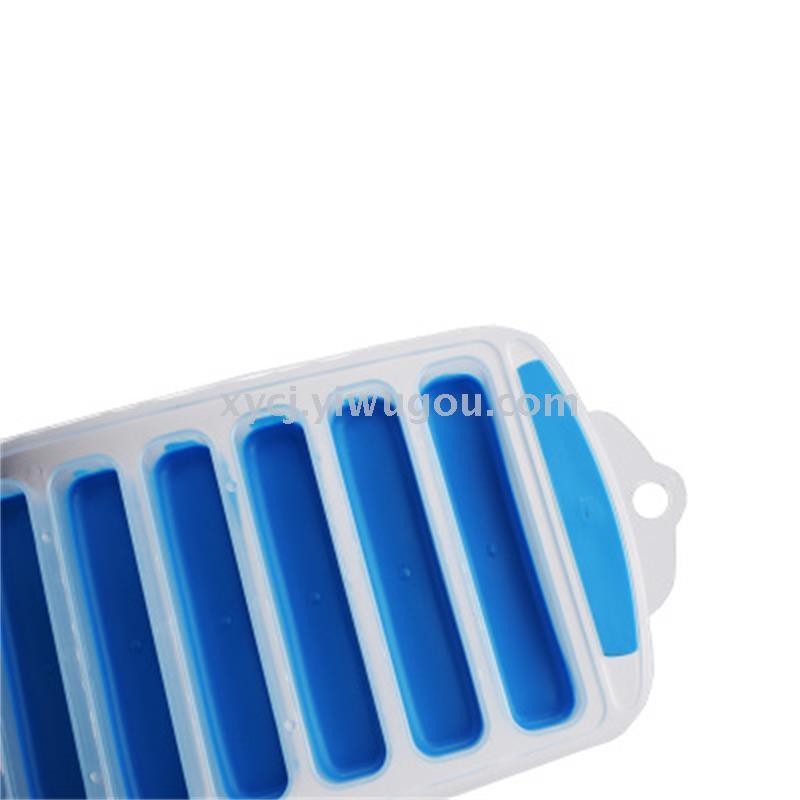 新品21孔圆形冰格10条长条形硅胶冰格详情4