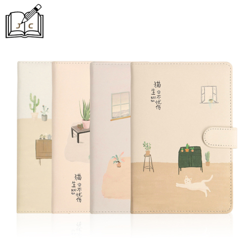 Fresh Cute Small Notebook Cartoon Notepad Stationery Promotion Student Award Gift Items Can Be Customized Logo