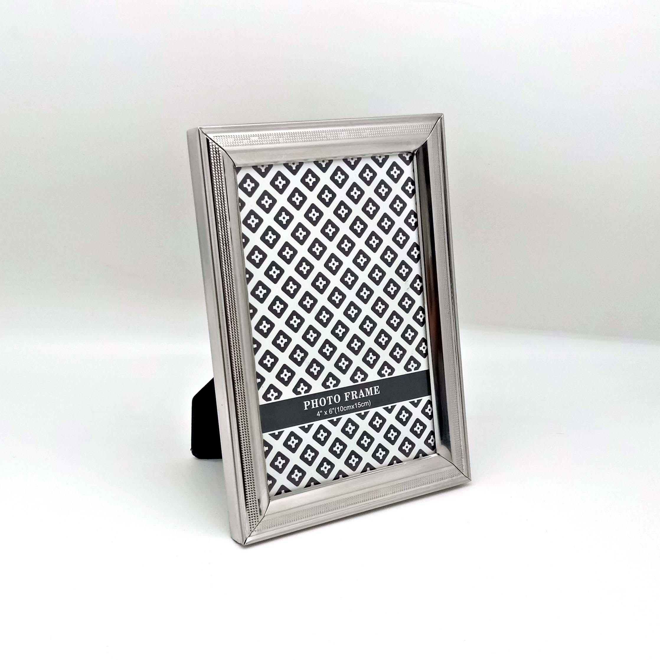 简约大方不锈钢相框/高级摆台相框/摆件