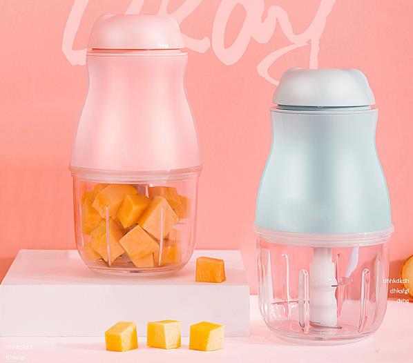 创意宝宝辅食机宝贝料理机家用小型搅拌机迷你机榨汁绞肉料理机