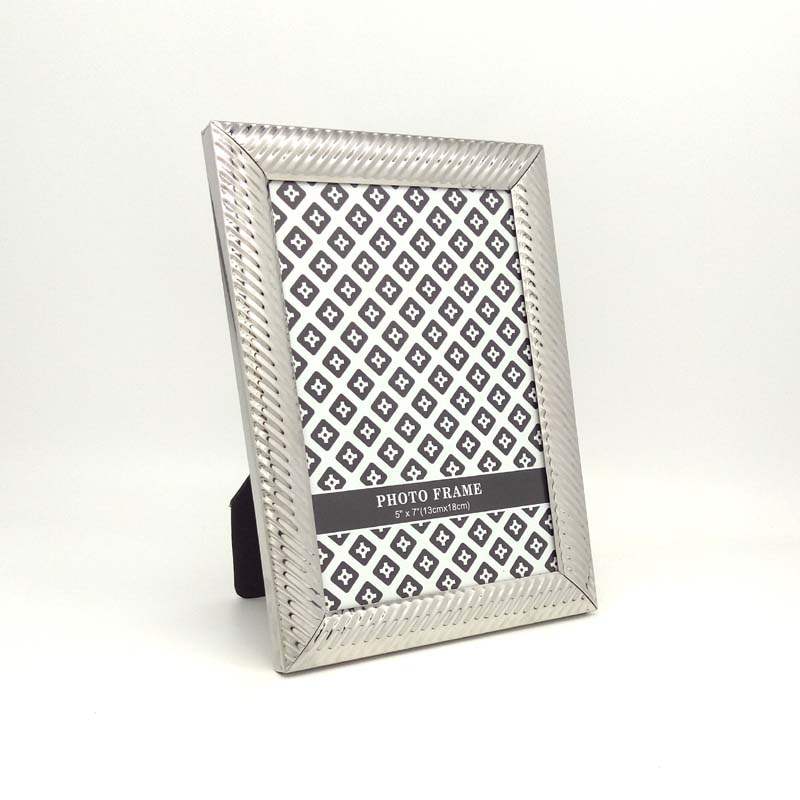 简约大方不锈钢相框/高级摆台相框/摆件