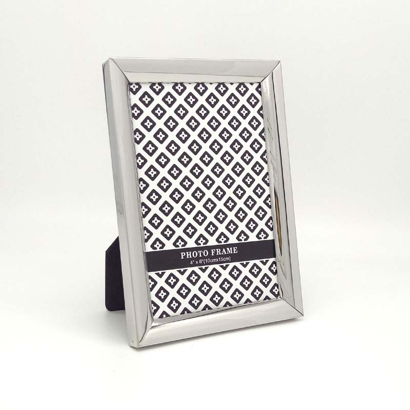 简约大方不锈钢相框/高级摆台相框/摆件