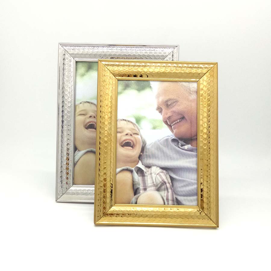 简约大方不锈钢相框/高级摆台相框/摆件