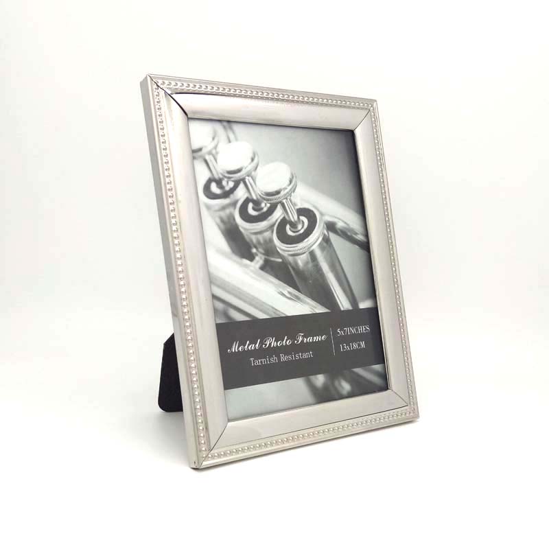 简约大方不锈钢相框/高级摆台相框/摆件