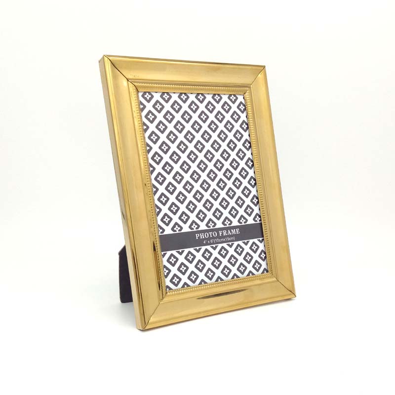 简约大方不锈钢相框/高级摆台相框/摆件