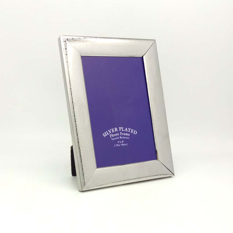 简约大方不锈钢相框/高级摆台相框/摆件