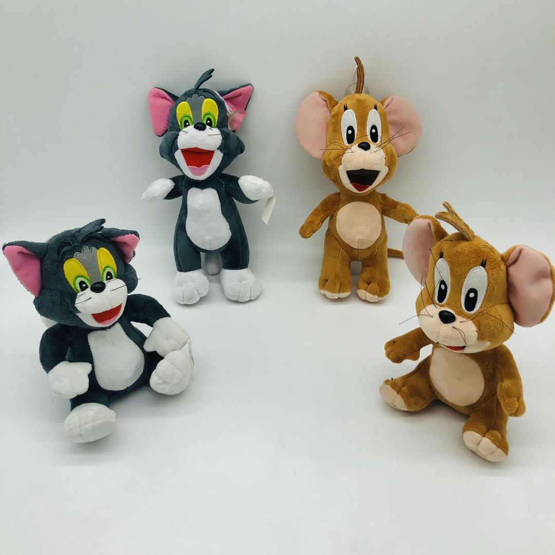 外贸热销猫和老鼠毛绒玩具爆款可爱娃娃礼品 公仔玩偶厂家直销